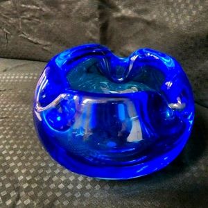 Murano ashtray 5in wide 3in deep
